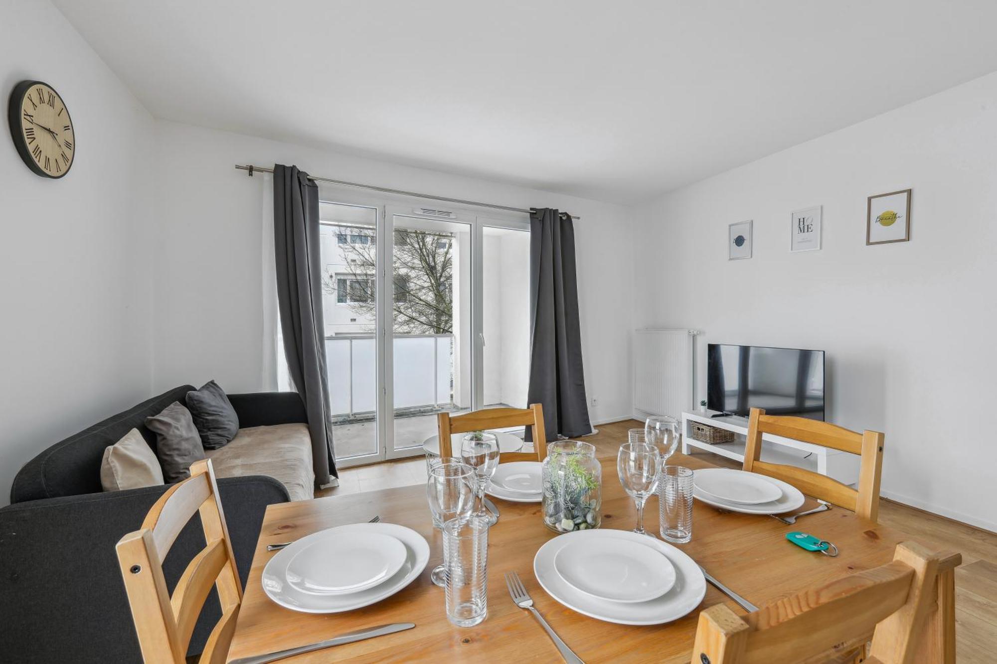 Appartement Chic Apart With Terace And Parking à Rouen Extérieur photo